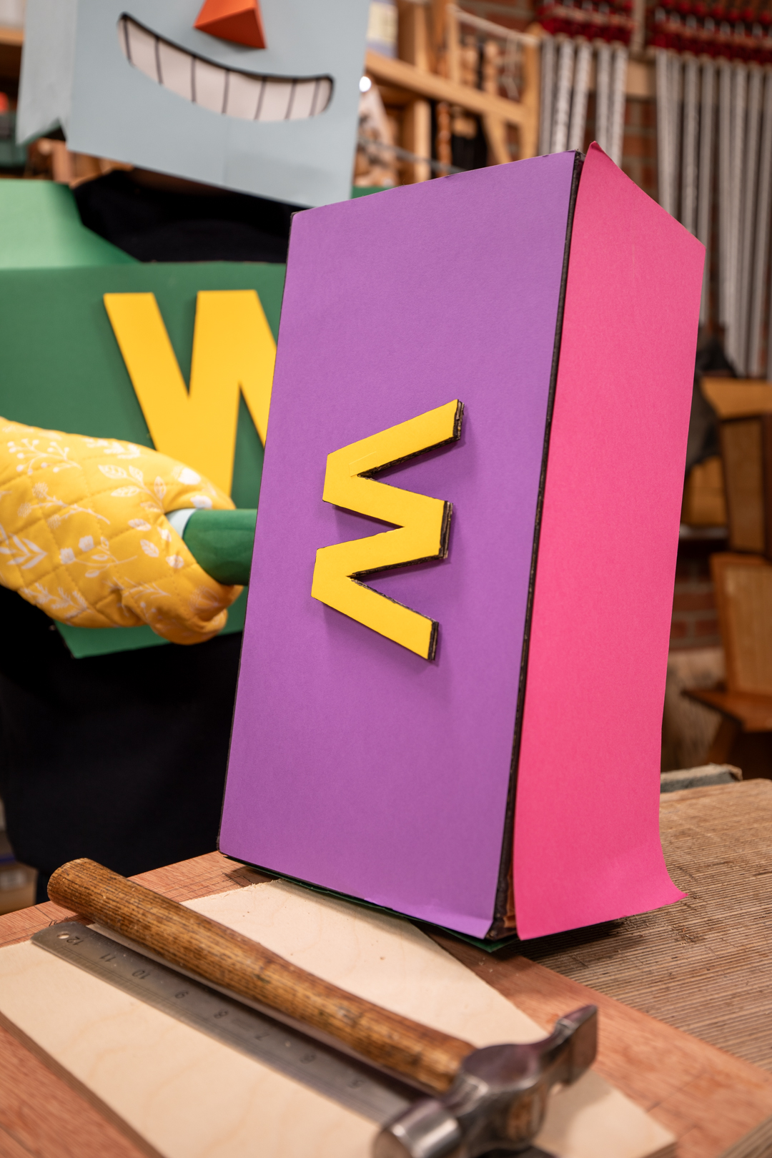 Close-up of the W-Core processing unit