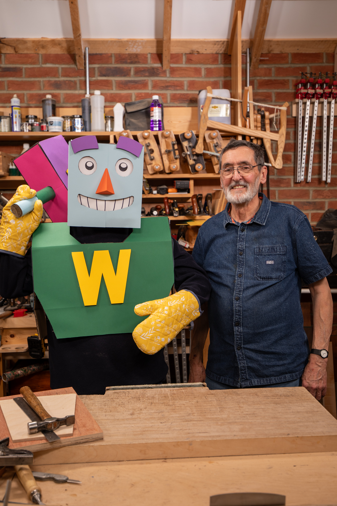 Paul Sellers and Woody, still friends